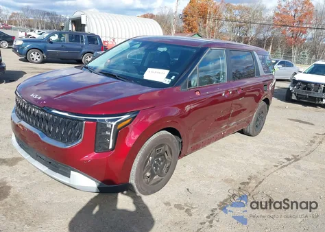 2025 Kia Carnival Mpv Lxs z USA, uszkodzony, nr VIN KNDNB5K37S6454184